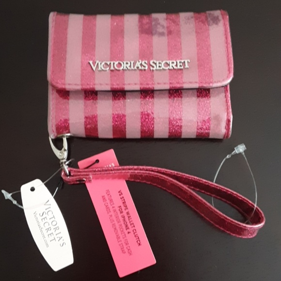 Victoria's Secret Handbags - TRADE W/ ERIN**VS PINK WALLET CLUTCH IPHONE 4
